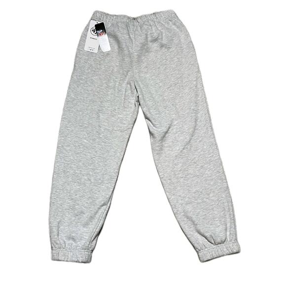 NFL Brand 47 Carolina Panthers Sweatpants Mens Size M Gray Pockets NWT 80$ MSRP - Picture 5 of 6